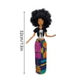 thumbnail image 2 of 13-Inch Fashion Doll With Curly Hair - Collectible PVC Figure With Movable Joints(Brown), 2 of 6