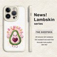 thumbnail image 1 of Exprésate con esta funda de teléfono de goma TPU con estampado de dibujos animados simple y creativo para iPhone, 1 of 4