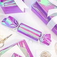 thumbnail image 4 of Papel para envolver regalos, color morado, iridiscente, 43 cm x 10 m, 4 of 6