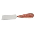 thumbnail image 3 of Cuchillo de Esquivació de Cuero, de Madera Cuchillo de Cuero de Acero Plano inoxidable para recortar para cortar, 3 of 7
