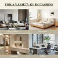thumbnail image 7 of BISHE Modern Rocking Chair Recliner, Comfy Rocker Nursery Chair with Footrest,  Leisure Glider Rocking Chair with Thick Seating, Accent Rocker Recliner for Living Room, Grey, 7 of 7