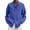 Z1-Blue, variant on Beige Mens T-Shirts Mens Fashion Casual Button Lapel Cotton Solid Color Pocket Long Sleeve Shirt Top Mens Work Shirts
