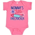 thumbnail image 3 of Inktastic Mommys Little Firecracker with Rocket and Fireworks Boys or Girls Baby Bodysuit, 3 of 5