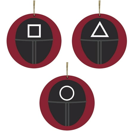 

3PCs Popular TV Christmas Tree Wooden Hanging Pendant for Xmas New Year Decorations Drop Children Toys Gift