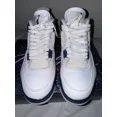 thumbnail image 1 of Ni - ke Air Jordan 4 Retro White/Midnight Navy, 1 of 5
