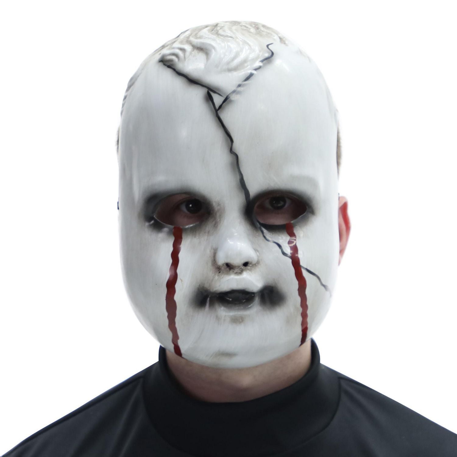 Way to Celebrate Adult Unisex Halloween Crying Chrissie Mask Costume Accessory