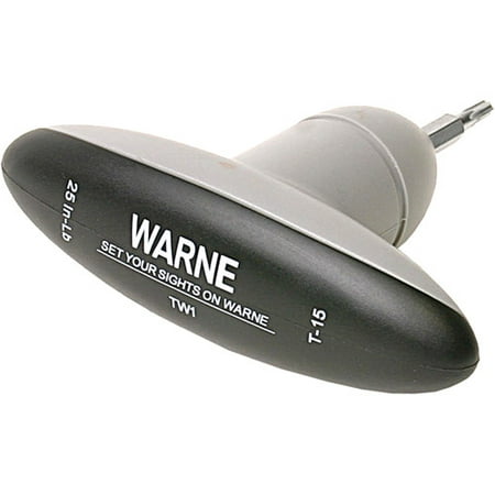 Warne Scope Mounts 25 in lb T-15 Torque Wrench (Best Ar 15 Scope Under 100)