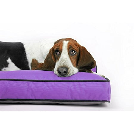 Replacement Dog Bed Covers Rectangle Venus Rectangle Pet Bed For Large Dog - Replaceable Waterproof Durable Washable Cover - 27