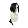 thumbnail image 1 of Peluca de cosplay Uchihas Itachis, pelo sintético, 72 cm, para Halloween, 1 of 4