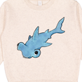 thumbnail image 3 of Inktastic Cute Hammerhead Shark Toddler Sweatshirt, 3 of 4