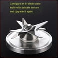 thumbnail image 2 of 2L Blender Cup。Compatible For AUX HX-PB1008/1018/1058/1108。 Mixer Container Jar Jug Pitcher Cup Bottom With Blades Lid Upper Body, 2 of 5