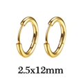 thumbnail image 1 of Pendientes de personalidad, pendientes de moda, pendientes pequeños de joyería de acero inoxidable para hombre, ideales para hombres y mujeres., 1 of 6