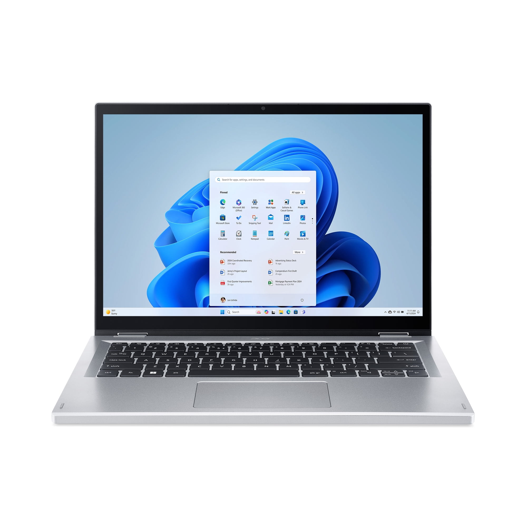 Acer Aspire 3 14" Touchscreen Laptop Intel Core i3-N305 1.8GHz 8GB 128GB W11H S