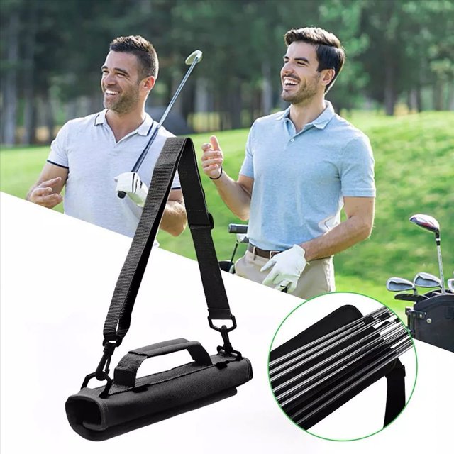 LJNYFDC Golf Club Storage Cover Golf Club Travel Bag with Adjustable Shoulder Strap Lightweight Wear Resistant Handle Design for Easy Transport