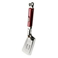 thumbnail image 5 of Opvise Stainless Steel Grill Clamp Heat-Resistant Easy to Clean Multifunctional Spatula Tongs Grilling Cooking Food Tongs Steak Fish Bread Hamburger Pancake Pie Frying Tongs Grey, 5 of 8