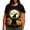 VKOYWKM-ERW1-Multicolor, variant on VKOYWKM Halloween Fall Shirts Women Plus Size Halloween Print Holiday Top Short Sleeve Loose Fit Crew Neck Spooky Graphic Tees