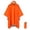 Orange, variant on Kilaqueen Hooded Rain Poncho for Adults Hiking Camping Portable Waterproof Lightweight Rain Coat for Men Women Reusable Rain Jacket for Emergency Outdoor