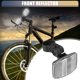 thumbnail image 4 of Reflectores de bicicleta Unique Bargains 2.13"x1.54" Reflector de advertencia de bicicleta Reflectores de seguridad Accesorios para bicicletas Plástico blanco, 4 of 6