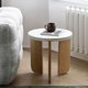 thumbnail image 2 of Mesas de centro simples nórdicas, mesita para café de sala de estar nórdica de lujo, mesa única minimalista, sofá ergonómico, muebles de Patio Tisch, 2 of 4