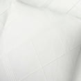 thumbnail image 6 of Lush Decor Diamond Geo Jacquard Boho Chic Comforter Pure White 3Pc Set Full/Queen, 6 of 10