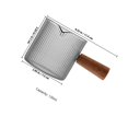 thumbnail image 2 of WRITWAA Round Vertical Pattern Espresso Cup With Wood Handle Pitcher 1Set, 2 of 6