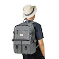 thumbnail image 5 of Mochila elegante para computadora portátil KAUKKO KS22-Greypot 18.72L, 5 of 5