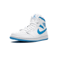 thumbnail image 4 of JORDAN WOMENS AIR JORDAN 1 MID Womens "UNC" BQ6472 114 BQ6472 114 from Stadium Goods, 4 of 6