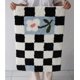 thumbnail image 1 of Alfombrilla de baño acolchada, alfombra geométrica Irregular, suave, función de entrada, almohadilla antideslizante, decoración estética de la habitación del hogar Fivean unisex, 1 of 2