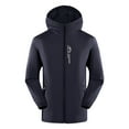 thumbnail image 2 of Men's Solid Color UPF 50+ Sun Protection Jackets Stretch Breathable Hoodie Casual Jacket, 2 of 4