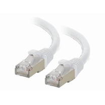 C2G 3ft (0.9m) Cat6a Snagless Shielded (STP) Ethernet Network Patch Cable - White - Patch cable - RJ-45 (M) to RJ-45 (M) - 90 cm - 0.2 in - STP - CAT 6a - indoor, snagless, stranded - white