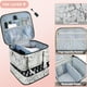 thumbnail image 3 of Funda organizadora de esmaltes de uñas FCQQYWZ con capacidad grande para más de 84 botellas, 3 of 6