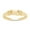 Yellow, variant on 14K Yellow Gold over 925 Sterling Silver Holy Spirit Simple Dove Ring for Women-7