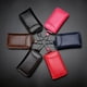thumbnail image 2 of Bolso para llaves de coche con cremallera de gran capacidad, bolso para colgar en la cintura para hombre, de cuero genuino, bolso para tarjetas para mujer, llavero de moda multifunción para pareja, 2 of 6