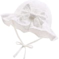 thumbnail image 2 of Gorro de verano Yjmei con nudo de encaje para niña de 42 a 45 cm, 2 of 5