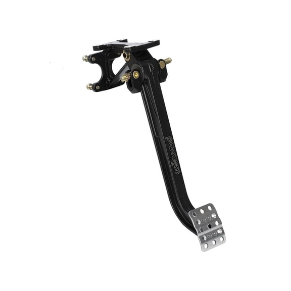 Wilwood 340-15677 Adjustable Brake Pedal, Dual Master Cylinder, Swing Mount, 10:1