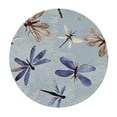 thumbnail image 4 of HAOXIT Round Fitted Table Clothes Lavender Tablecloth Cover with Elastic Edge Table Protecter Covers Home Decor Accessaries, Fits Round Table 46-50, 4 of 8