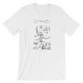 thumbnail image 1 of Mighty Circus Dentists Chair Patent T-Shirt - White, Large, 1 of 2