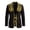 Gold Polynesian Print, variant on Polynesian Suit Jacket for Men Lightweight Suit Jackets Travel Business Sport Coat with Pockets Notched Lapel Blazer,S