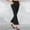 #02 Black, variant on Work Trousers for Women Ladies Office Smart Stretch Suit Pants Tummy Control Flare Workout loungewear Bootleg Leggings Bootcut Crop Exercise Pants With Pockets
