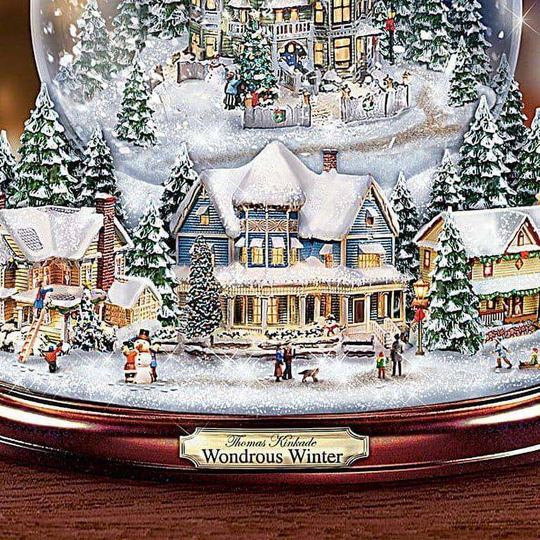 The Bradford Exchange Thomas Kinkade Wondrous Winter