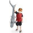 thumbnail image 4 of Kiki The Great White Shark | 52 Inch Stuffed Animal Plush | By TigerHart Toys, 4 of 6