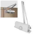 thumbnail image 1 of Fermeture Automatique de Porte, Fermeture de Porte en Alliage d'Aluminium Argent pour Zone Commerciale pour Bureau pour Maison pour Résidentiel, 1 of 8