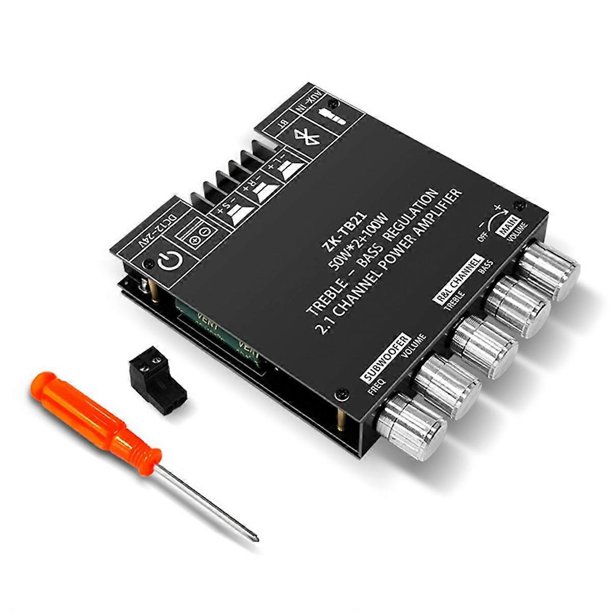 -TB21 Bluetooth 5.0 Subwoofer Digital Amplifier Board TPA3116D2 50Wx2+100W 2.1 Channel Power Audio Stereo Bass AMP
