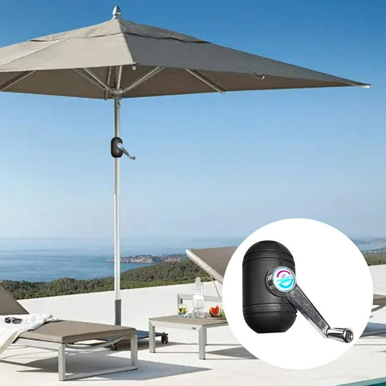cantilevered rectangular patio umbrella on sale 128'' X 104'' Rectangular Cantilever Patio Umbrella with Counter Weights Base Arlmont & Co. Color: Gray