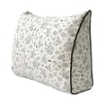 thumbnail image 2 of Hometravel Printed Cotton Wedge Pillow, Soft Comfortable Back Support Cushion for Sofa Bed Chair, Floral Decorative Pillow for Bedroom, Living Room, and Reading Nook, Compressed, 2 of 5