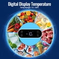 thumbnail image 4 of 4.4 Cu.ft Chest Mini Freezer with Digital LED Thermostat Deep Freezer for Bulk Storage Top Open Door 2 Removable Baskets Small Freezer with Wheels for Home Apartment Kitchen White, 4 of 5