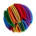 thumbnail image 6 of BESTSKY 2026 New Interactive Dog Ball Pet Snuffle Ball Dog Puzzle Toy Colorful Dog Treat Dispenser Toy Felt Ball, 6 of 7