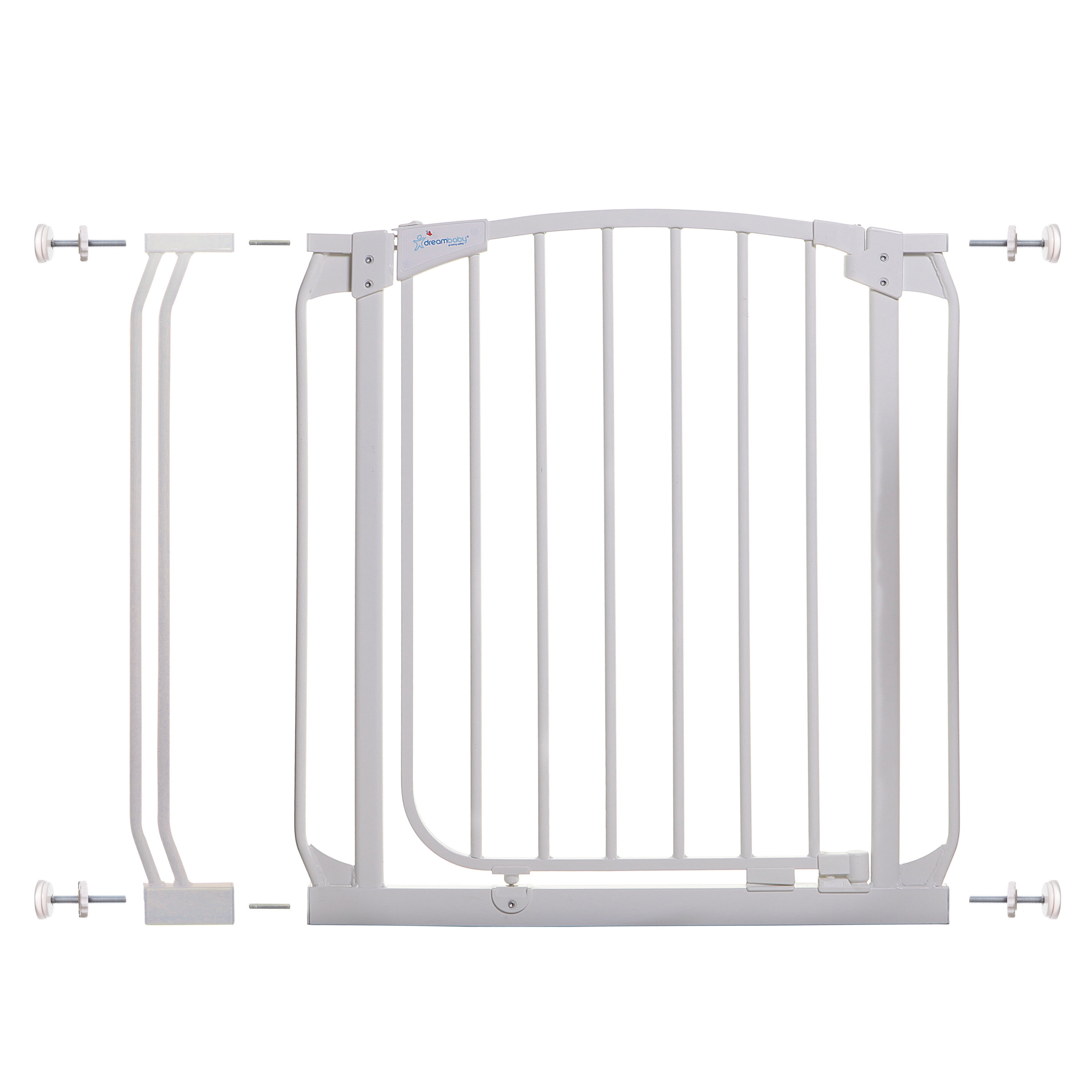 27cm W/100cm H Dreambaby Chelsea Tall Child Safety Gate Extension White 