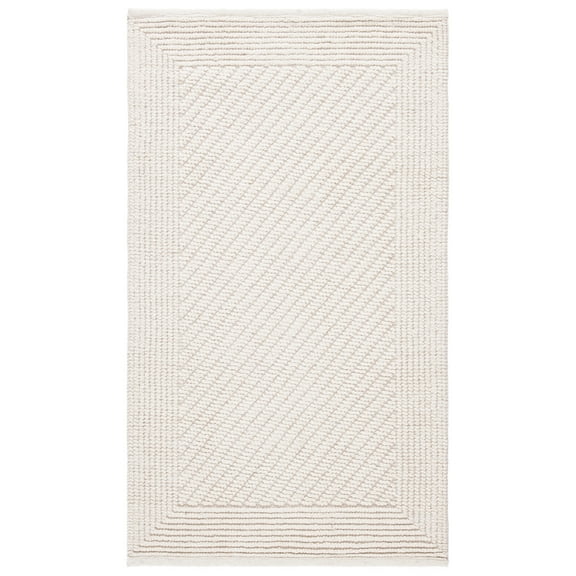 SAFAVIEH Natura Xanthia Solid Area Rug, Ivory, 2'3" x 4'
