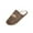 Coffee |#21, variant on Women's Comfy Scuff Slippers Soft Striped Terry Cloth Memory Foam Home House Shoe |Coffee 40